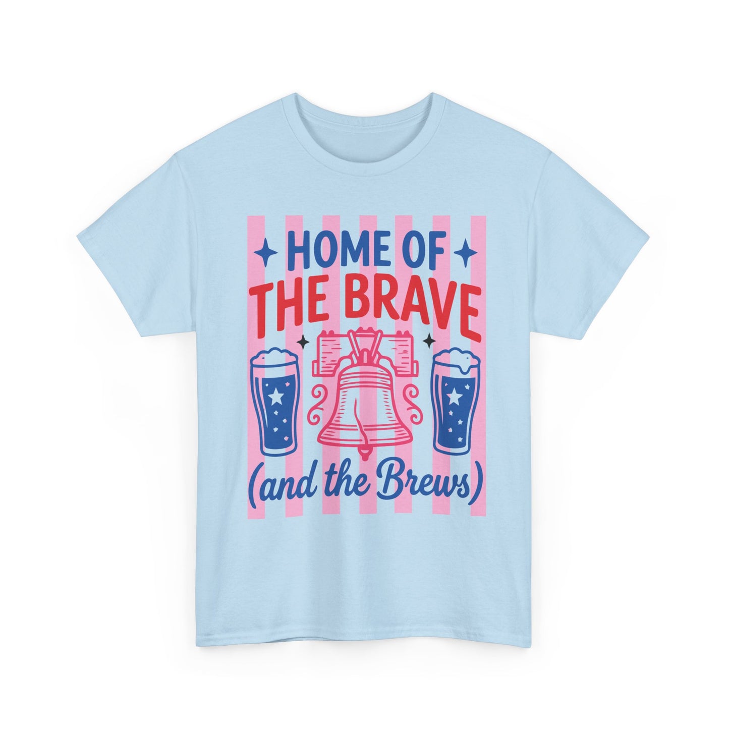 Brave and Brews - Patriotic T-Shirt