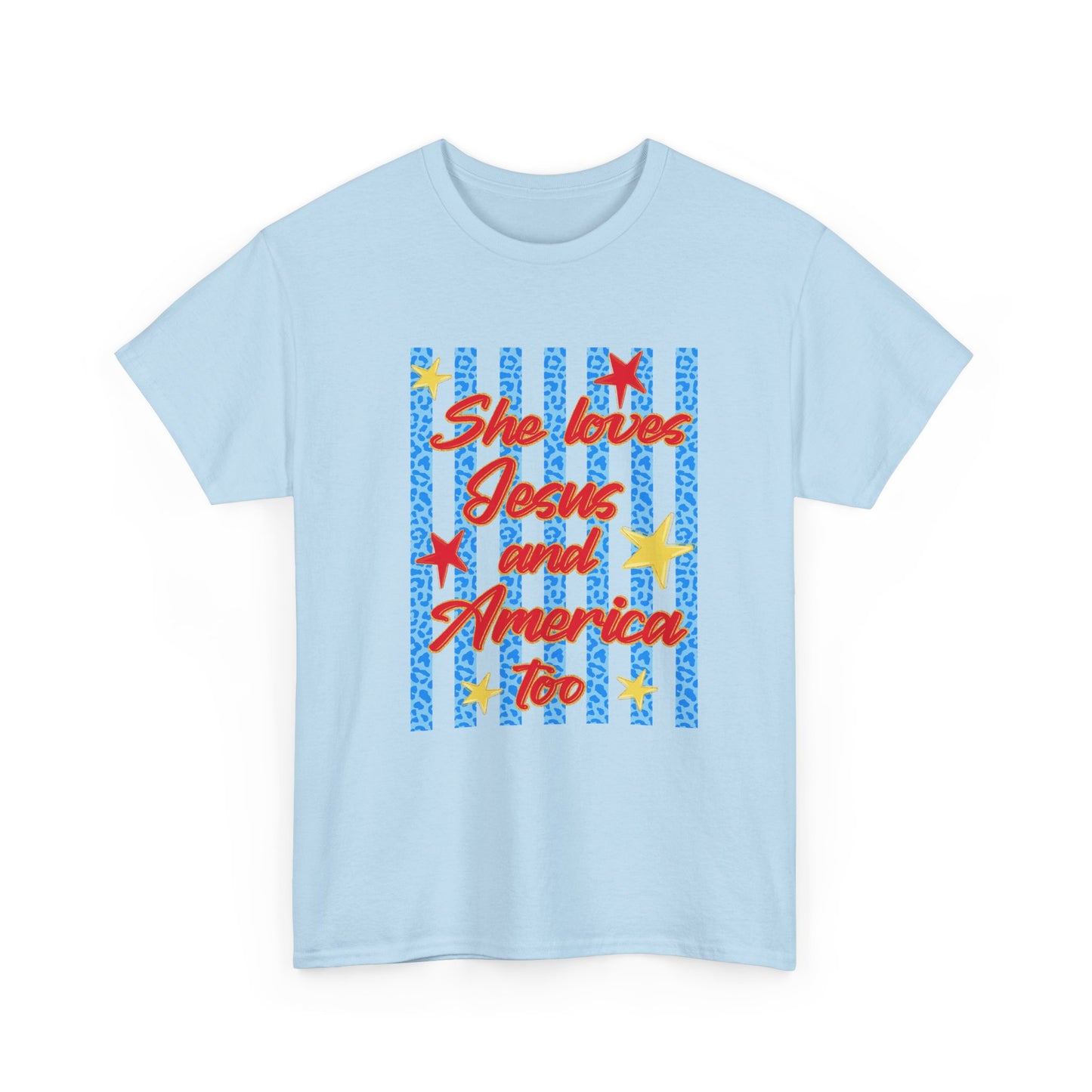 Jesus and America - Patriotic Christian T-Shirt