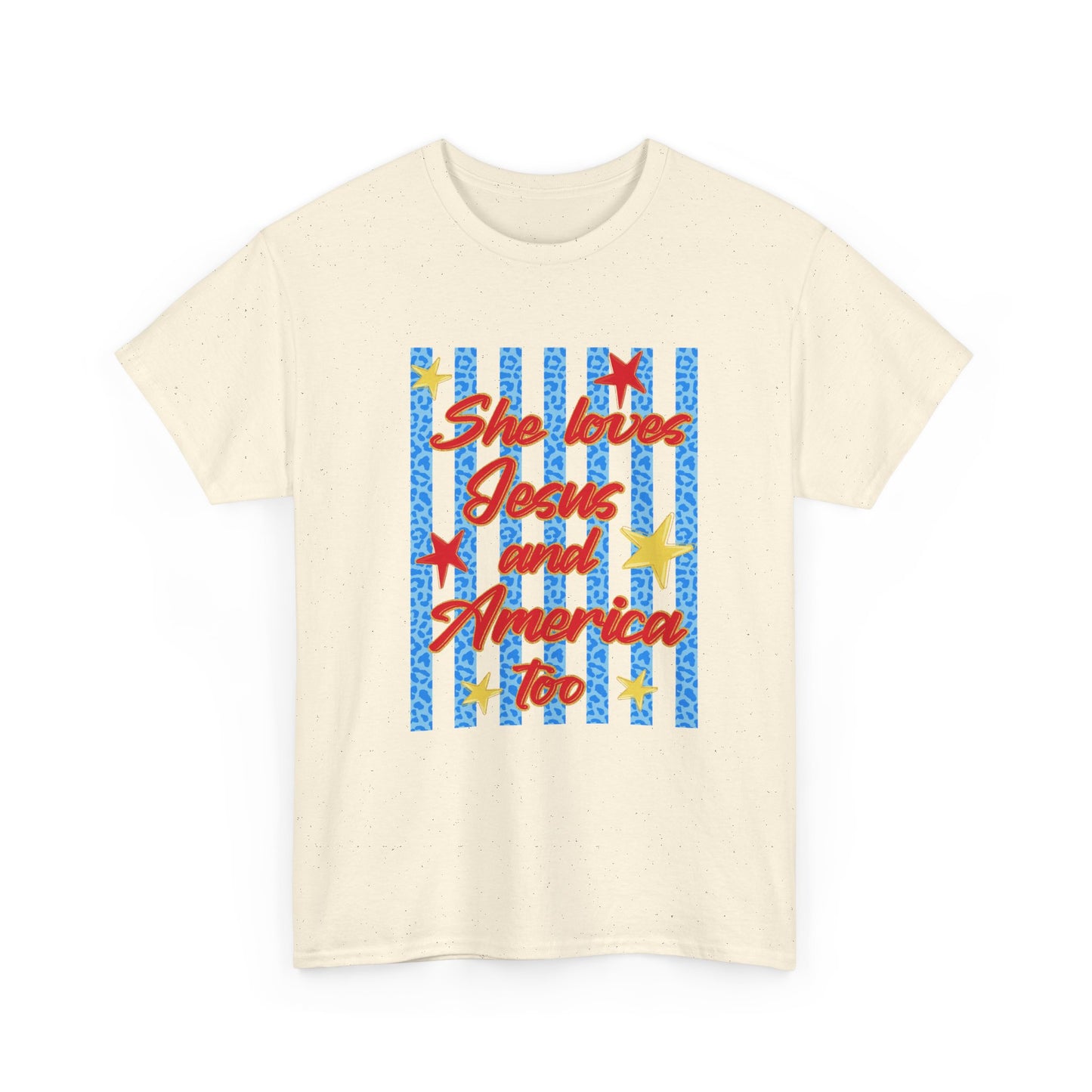 Jesus and America - Patriotic Christian T-Shirt