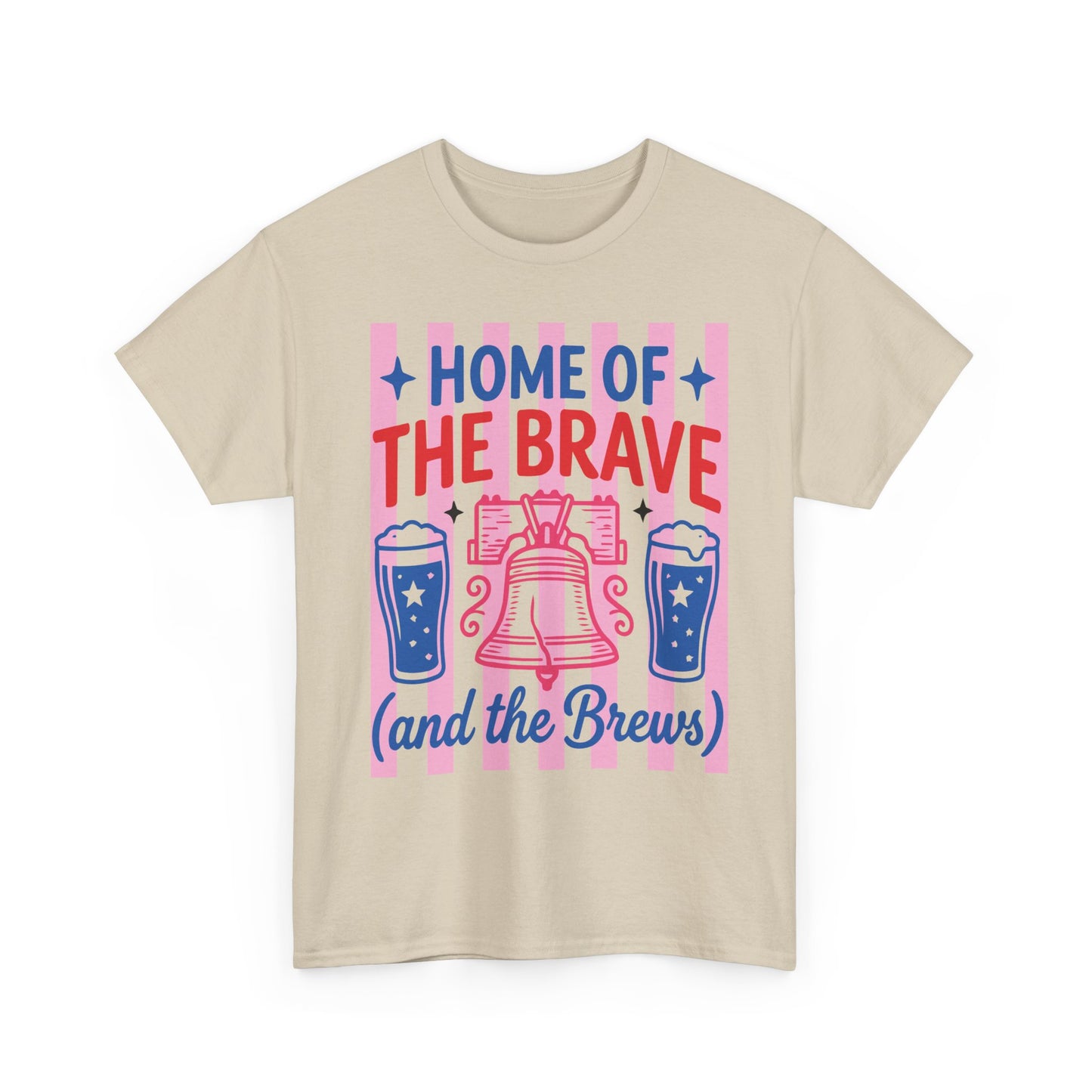 Brave and Brews - Patriotic T-Shirt