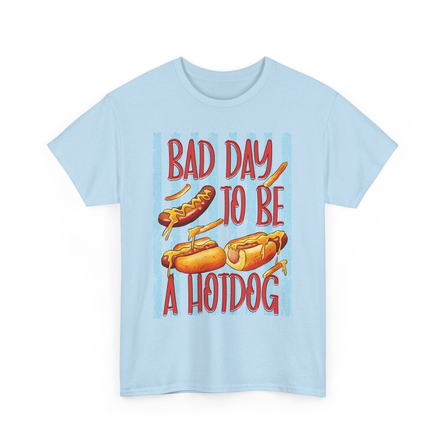 Bad Day to Be a Hot Dog - Patriotic T-Shirt