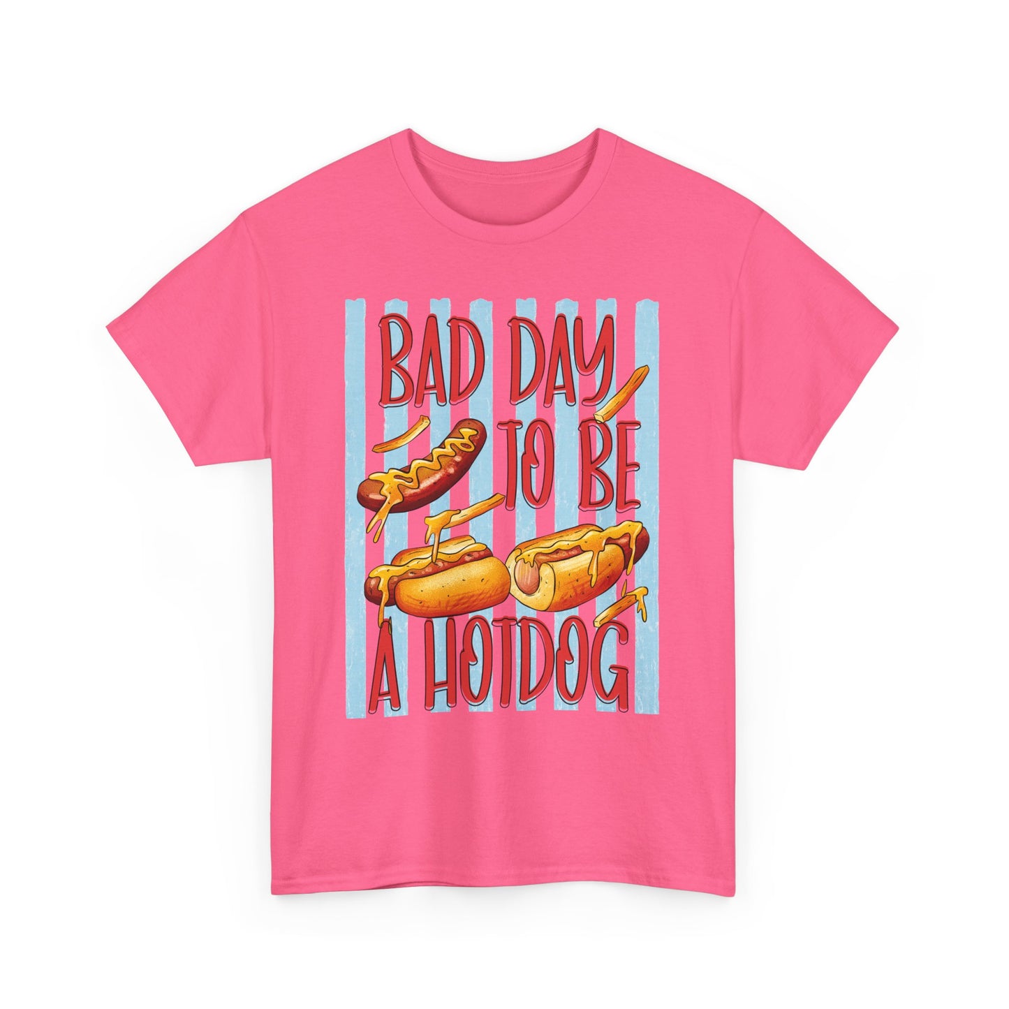 Bad Day to Be a Hot Dog - Patriotic T-Shirt