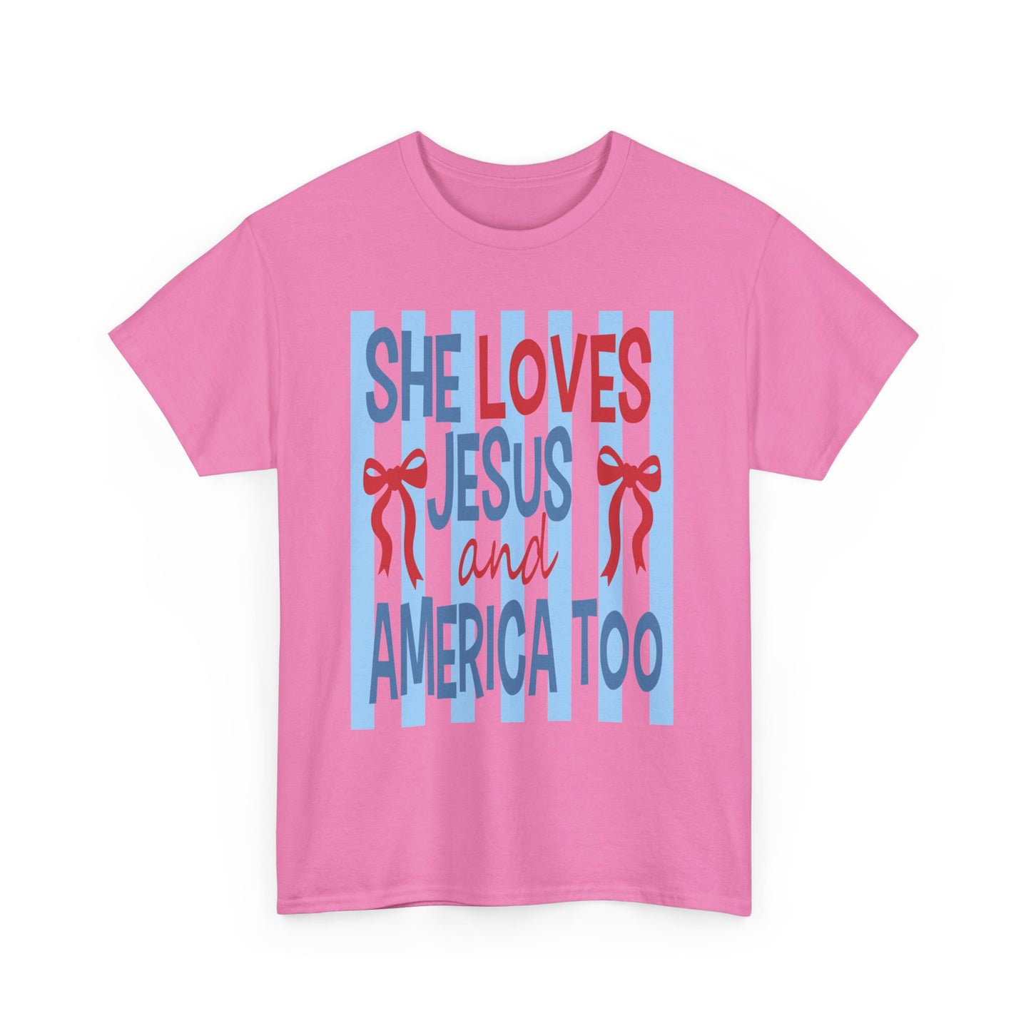 Jesus and America 2 - Patriotic T-Shirt