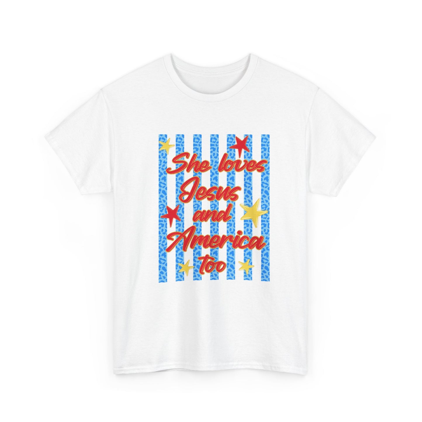 Jesus and America - Patriotic Christian T-Shirt