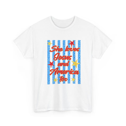 Jesus and America - Patriotic Christian T-Shirt
