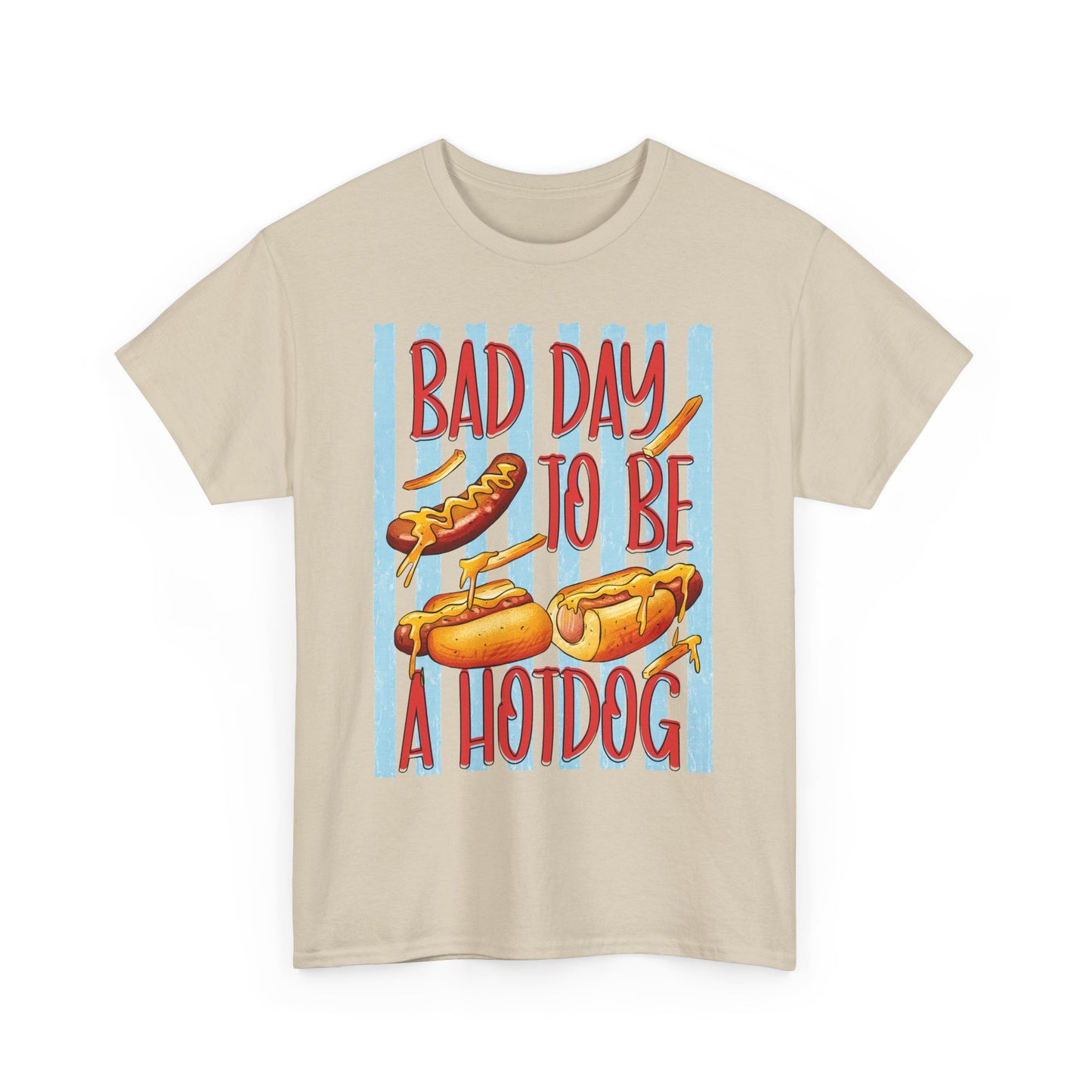 Bad Day to Be a Hot Dog - Patriotic T-Shirt