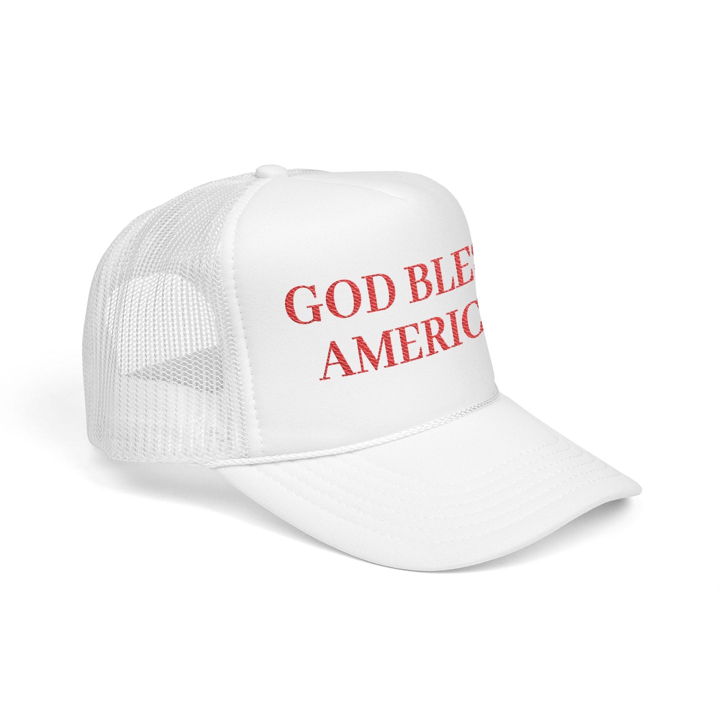God Bless America - Retro Foam Trucker Hat