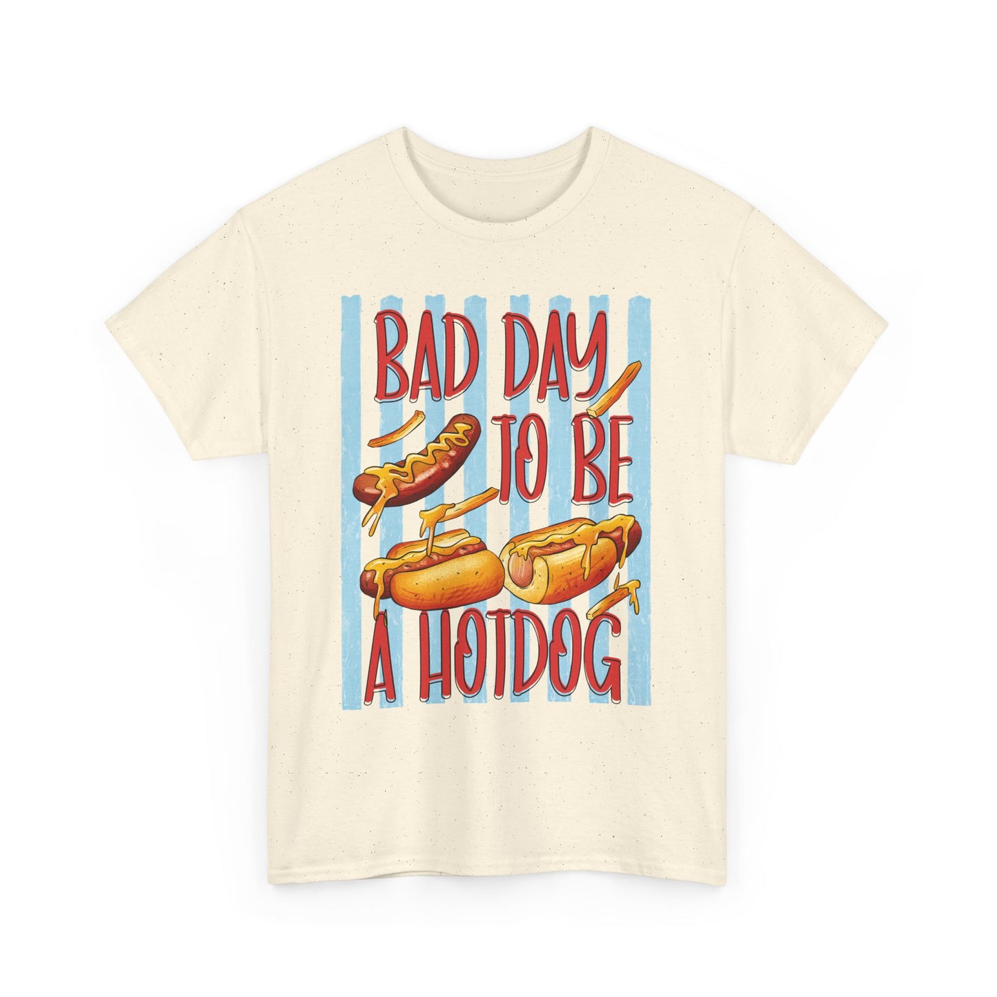 Bad Day to Be a Hot Dog - Patriotic T-Shirt