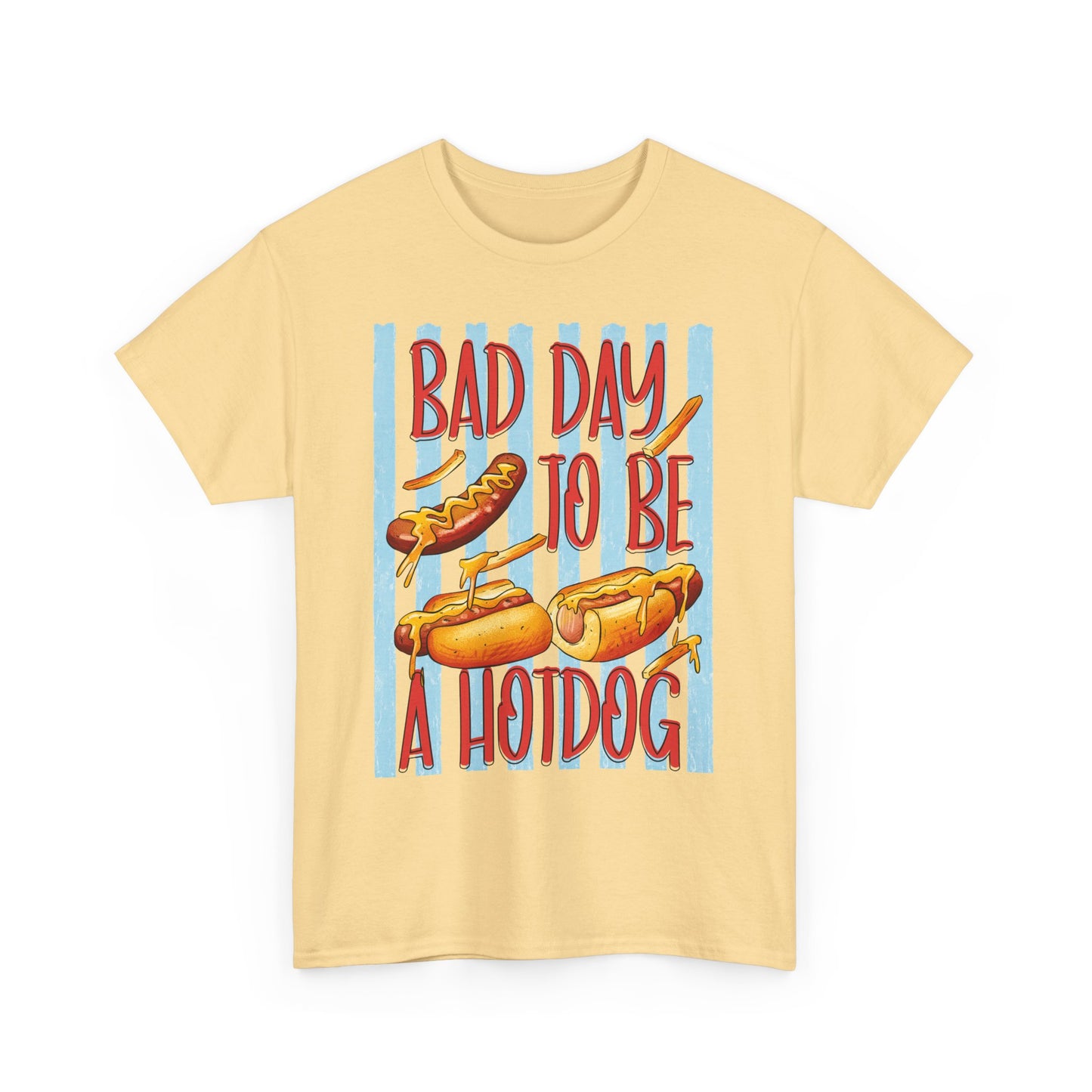 Bad Day to Be a Hot Dog - Patriotic T-Shirt
