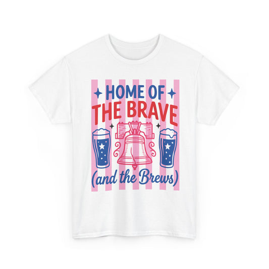 Brave and Brews - Patriotic T-Shirt