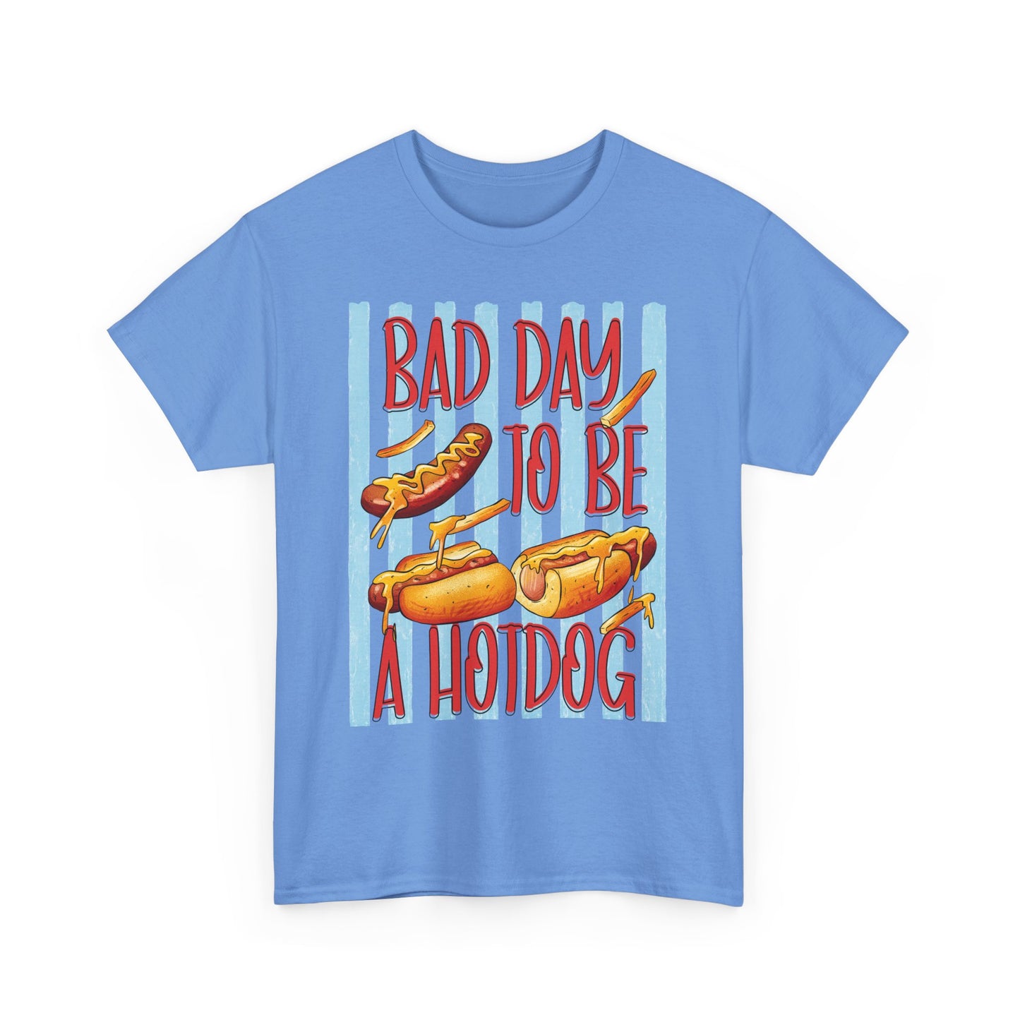 Bad Day to Be a Hot Dog - Patriotic T-Shirt